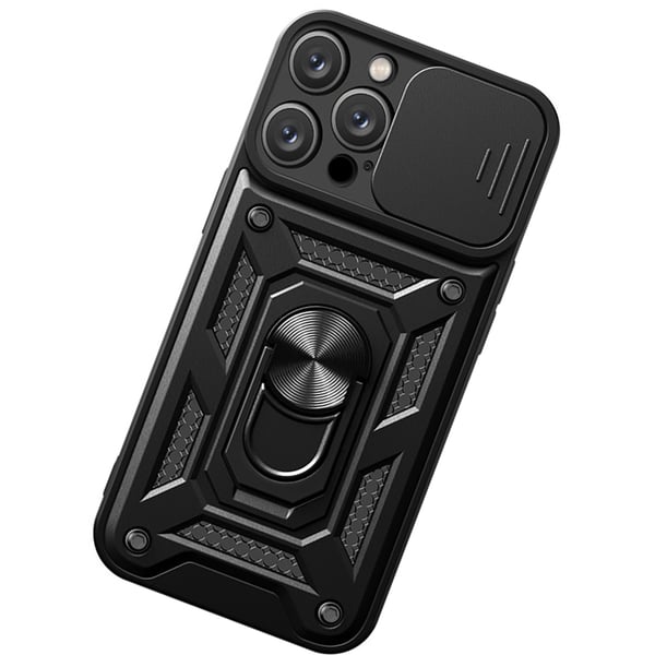 iPhone 12 Pro Max - Stilrent och Robust Armor Skal med Ringhållare
