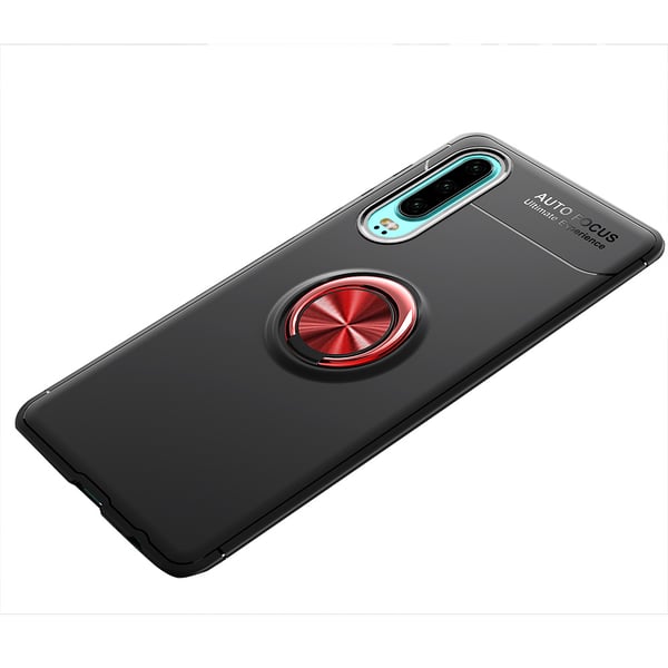 Huawei P30 - Effektfullt Praktiskt Skal med Ringhållare