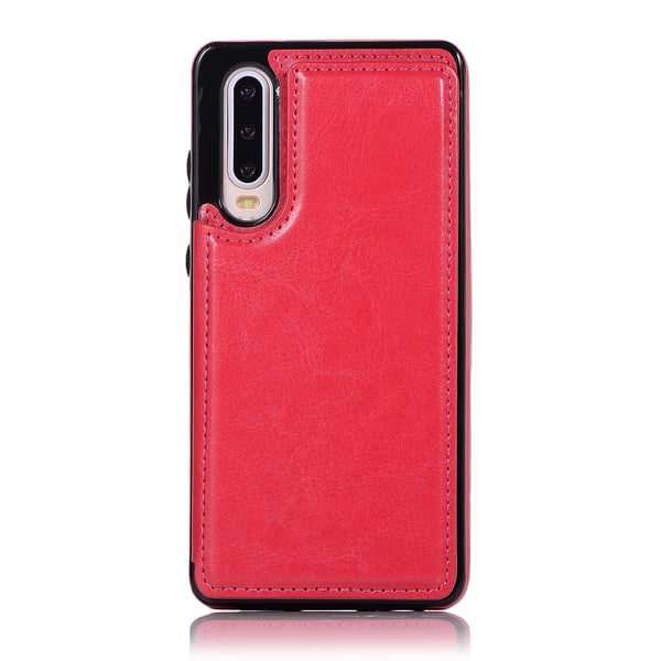 Elegant Smart Skal med Kortfack (NKOBEE) - Huawei P30