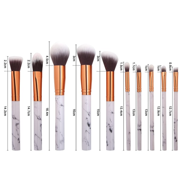 Patie-Minerals 10st Smink Borstar