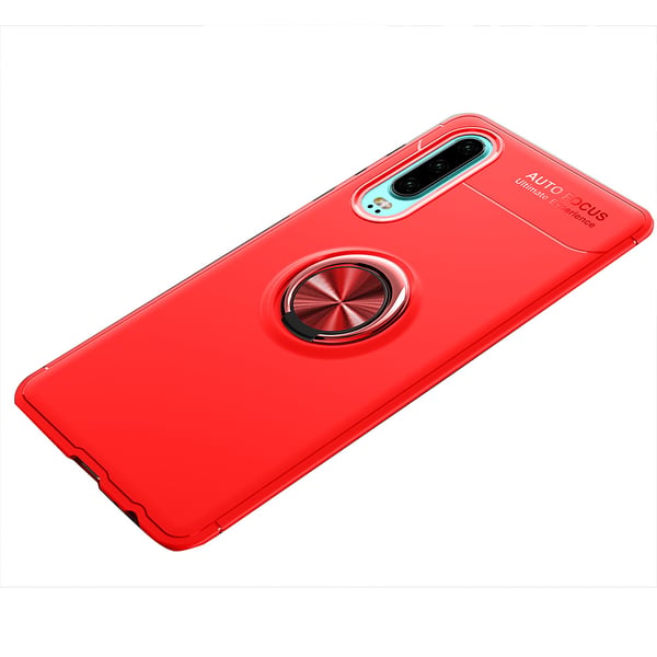 Huawei P30 - Effektfullt Praktiskt Skal med Ringhållare