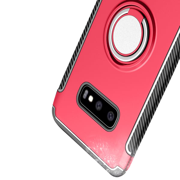 Robust Skyddsskal med Ringhållare till Samsung Galaxy S10e