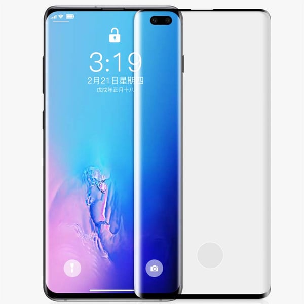 CASE-Friendly HD-Clear 2-PACK Samsung Galaxy S10 Skärmskydd