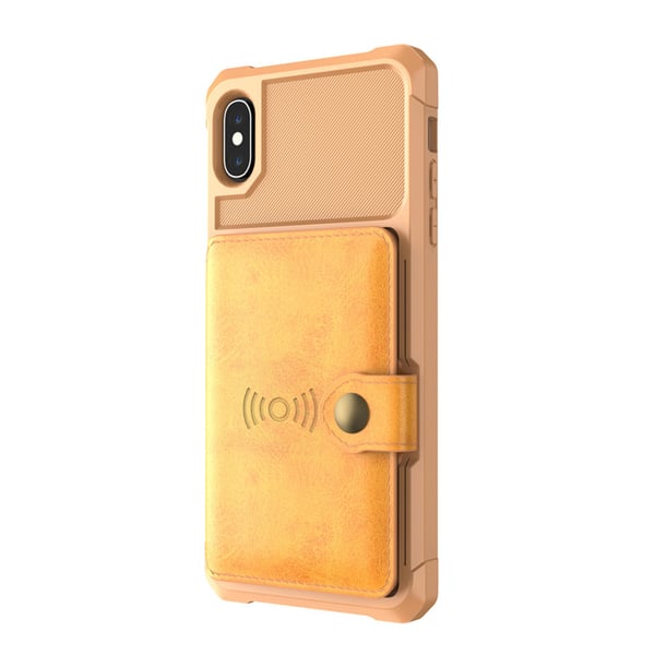 Genomtänkt Skyddsskal med Kortfack - iPhone XS Max