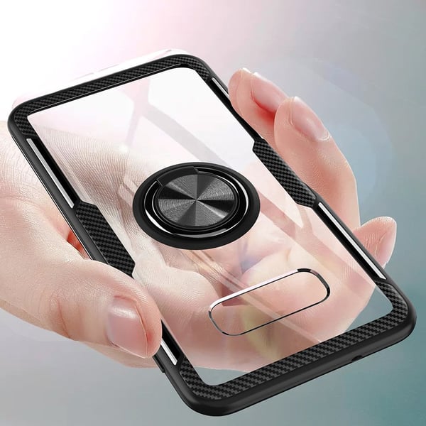 Skyddande Skal med Ringhållare - Samsung Galaxy S10