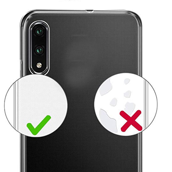 Praktiskt Extra Skydd Silikonskal - Huawei P30