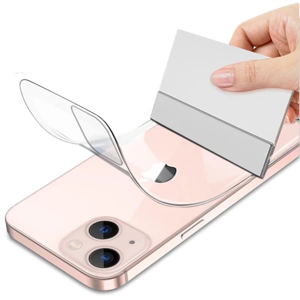 2-PACK iPhone 13 Mini Hydrogel Baksida Skärmskydd 0,3mm