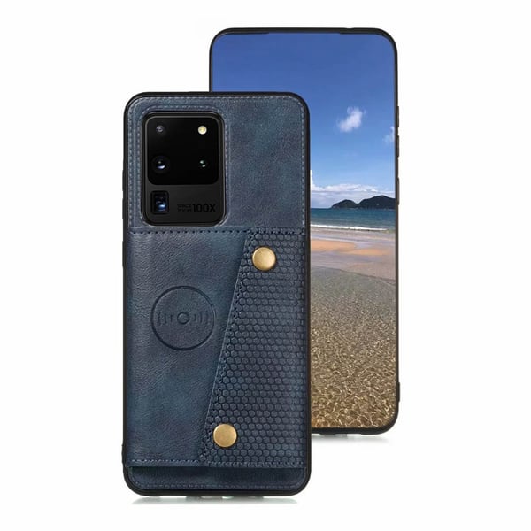 Samsung Galaxy S20 Ultra - Praktiskt Skal med Korthållare