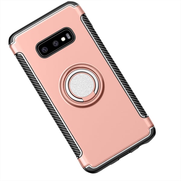 Skyddande Floveme Skal med Ringhållare - Samsung Galaxy S10e