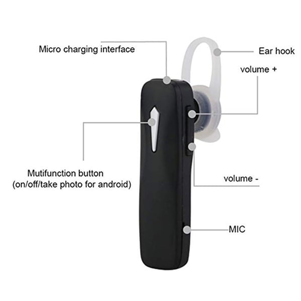 Smidigt Handsfree-Headset (Bloetooth) från LEMAN