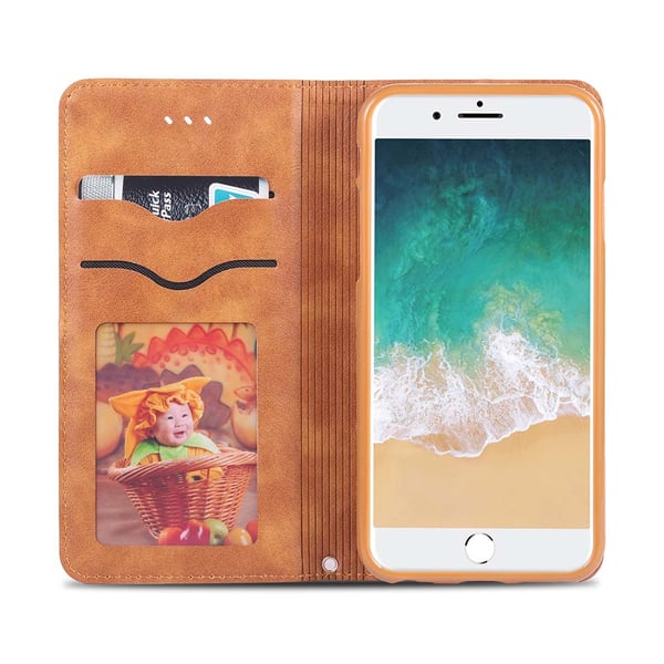 iPhone 6/6S - Genomtänkt Smart Plånboksfodral