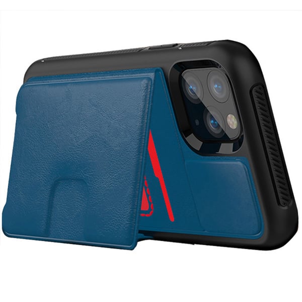 Genomtänkt Skal med Korthållare - iPhone 11