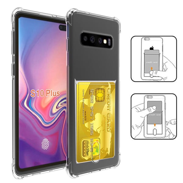 Skyddande Skal med Korthållare - Samsung Galaxy S10