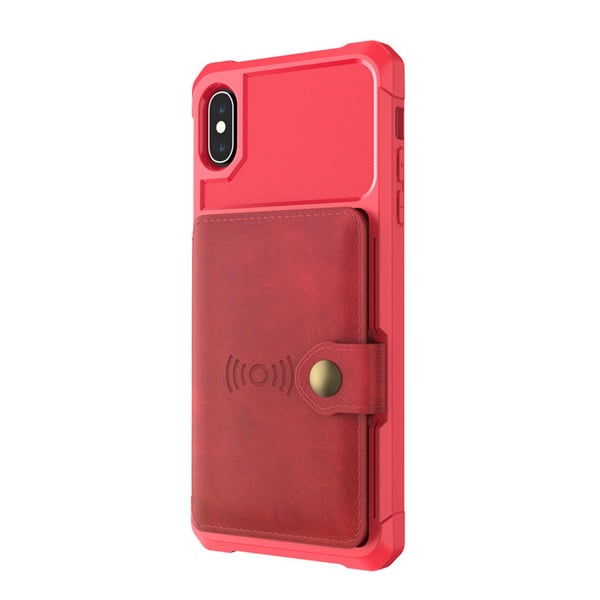 Smidigt Stilsäkert Skal med Kortfack - iPhone XS Max