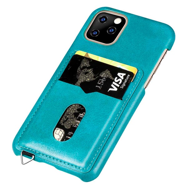 iPhone 11 - Elegant Smart Skal med Kortfack (Leman)