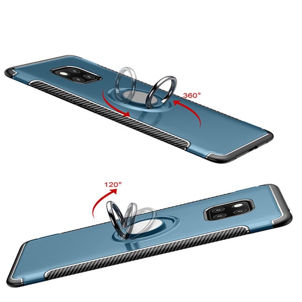 Praktiskt Skyddsskal med Ringhållare till Huawei Mate 20 Pro