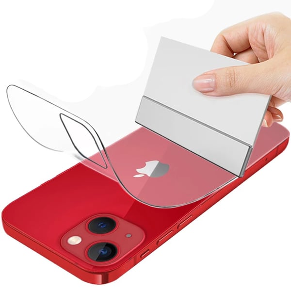 2-PACK iPhone 13 Mini Hydrogel Baksida Skärmskydd 0,3mm