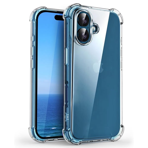 Snyggt och Transparent Skydd för iPhone 16