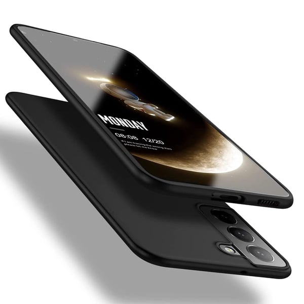 Samsung Galaxy S25 Matt Svart Skal Minimalistisk Design
