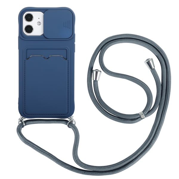 Genomtänkt Smidigt Skal med Korthållare - iPhone 12