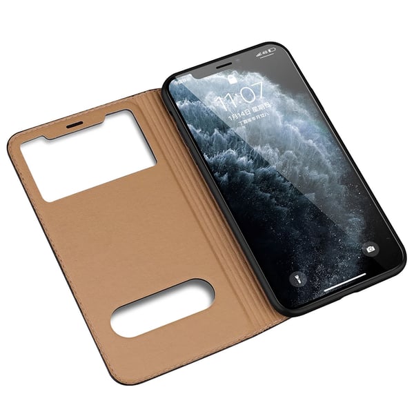 iPhone 13 Mini Läder + TPU-skal  Stil och skydd