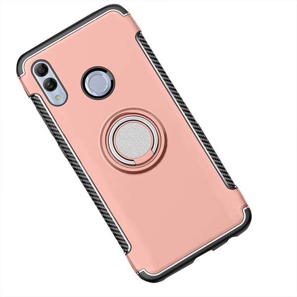 Praktiskt Skal med Ringhållare - Huawei P Smart 2019