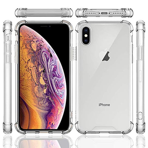 Skyddande Silikonskal (FLOVEME) - iPhone X/XS