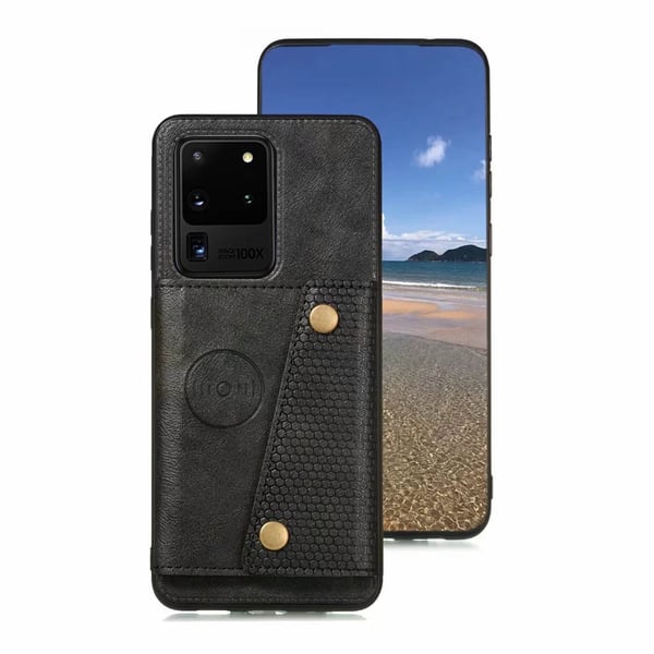 Samsung Galaxy S20 Ultra - Praktiskt Skal med Korthållare