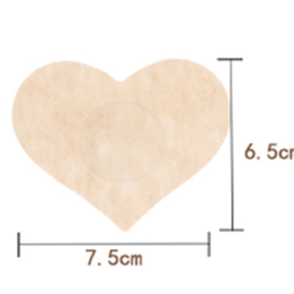 Självhäftande Eleganta Nipple Covers 5 Par