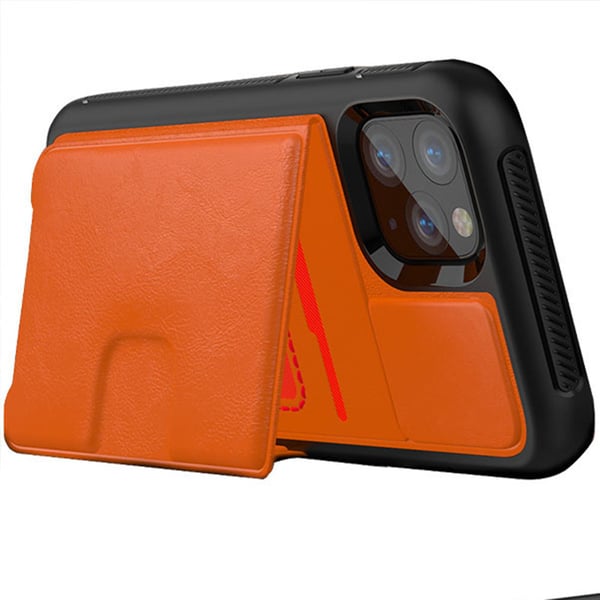 Genomtänkt Skal med Korthållare - iPhone 11