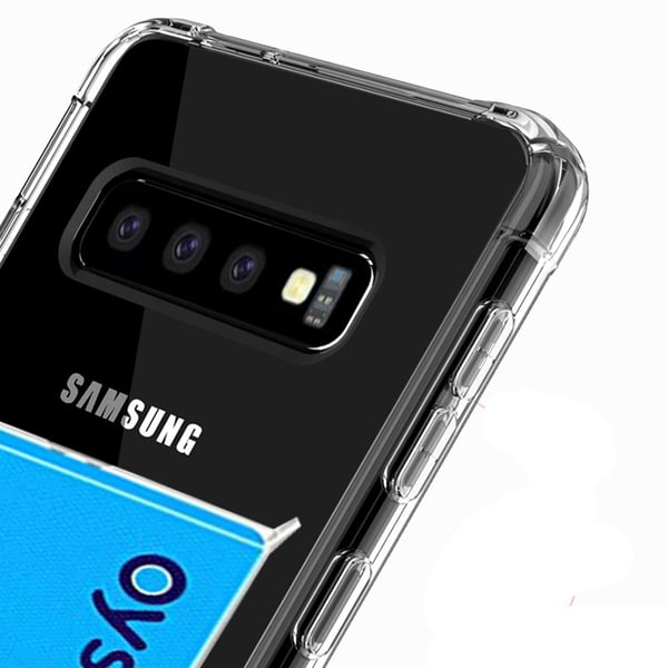 Skyddande Skal med Korthållare - Samsung Galaxy S10 Plus
