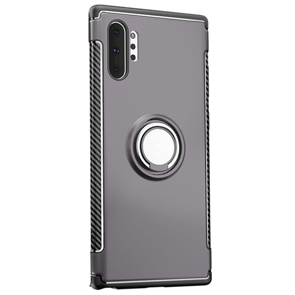 Samsung Galaxy Note10+ - Skyddande Skal med Ringhållare