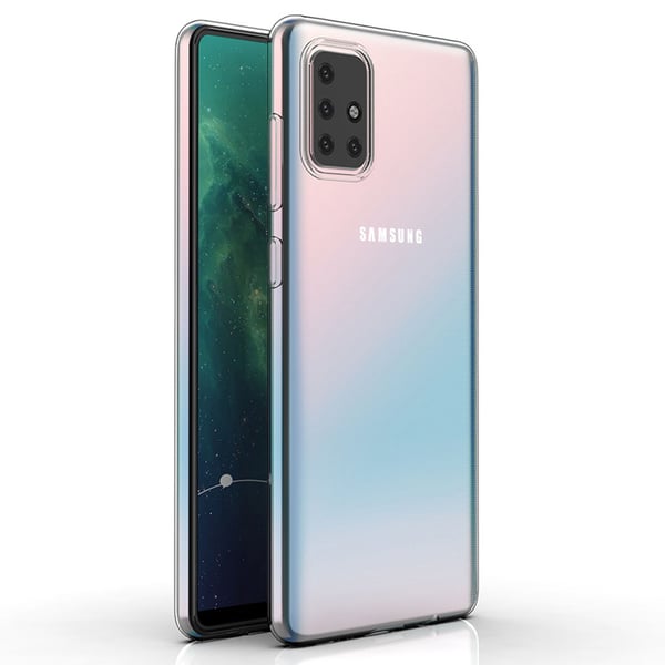 Samsung Galaxy A51 - Stilrent Floveme (TUNT) Silikonskal