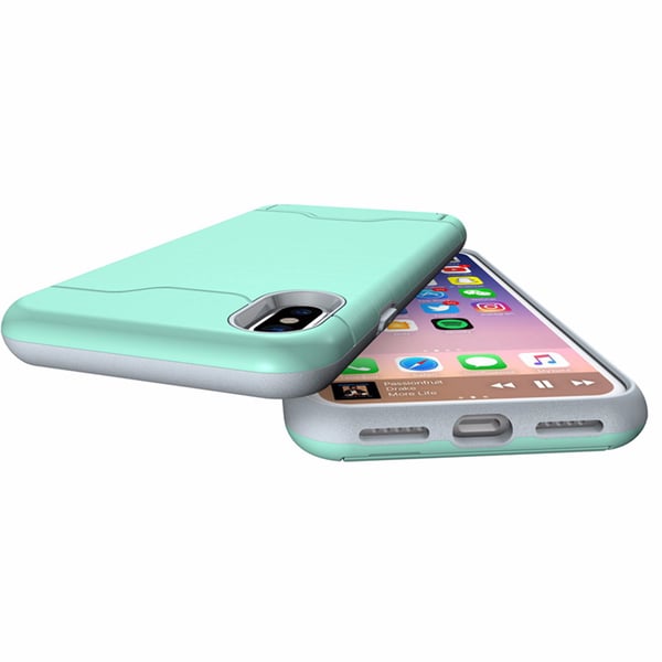 Praktiskt (Jensen) Skal med Kortfack - iPhone XS MAX