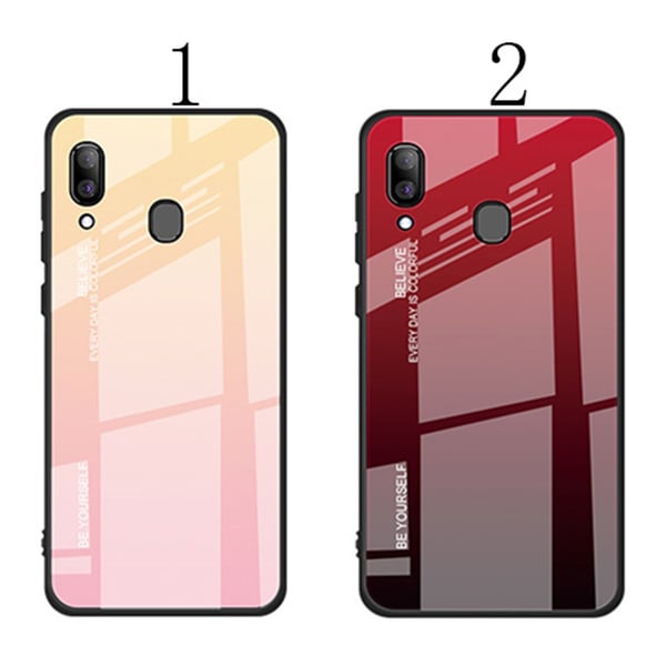Samsung Galaxy A40 - Genomtänkt Skyddsskal