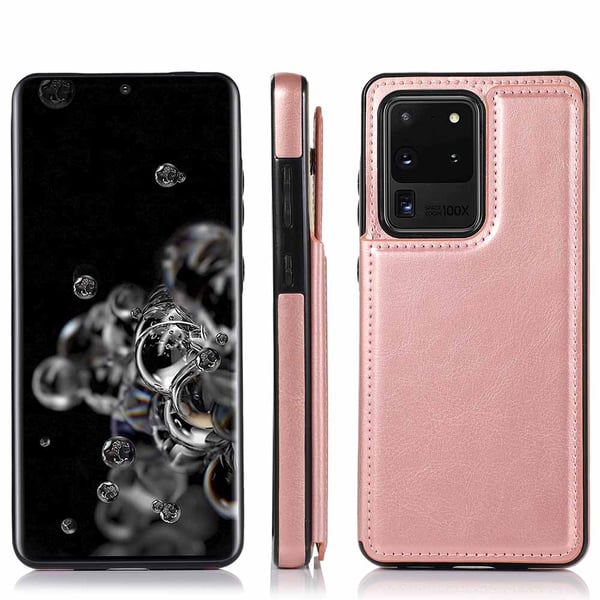 Smidigt Skal med Korthållare - Samsung Galaxy S20 Ultra