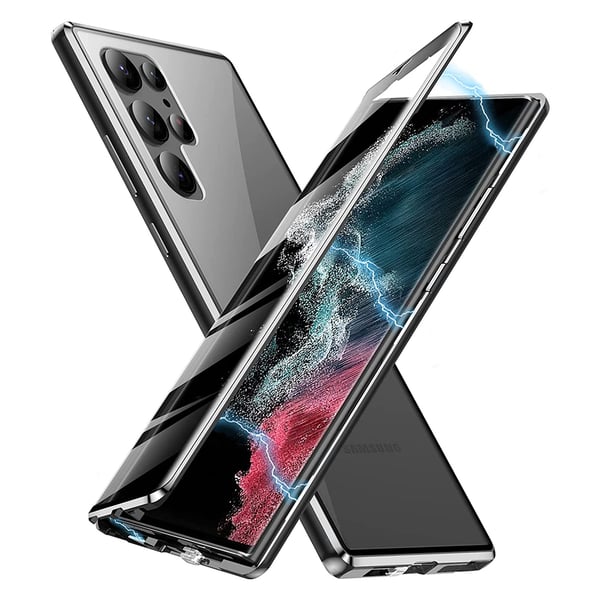 Praktiskt Magnetiskt Dubbelskal - Samsung Galaxy S23 Ultra