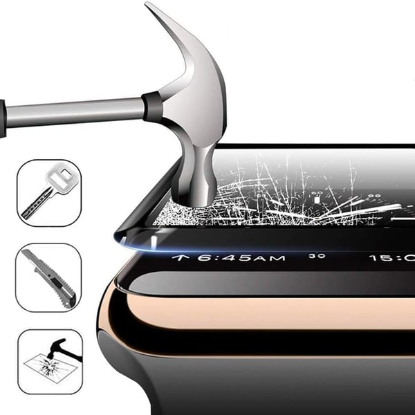(2-PACK) Skärmskydd 3D Full-Glue Apple Watch Series 7/8 41/45mm