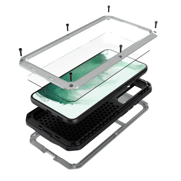 HEAVY DUTY Skyddsfodral i Aluminium - Samsung Galaxy S23