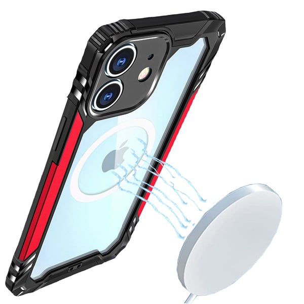 iPhone 12 - Extra Skyddande Stilsäkert Skal