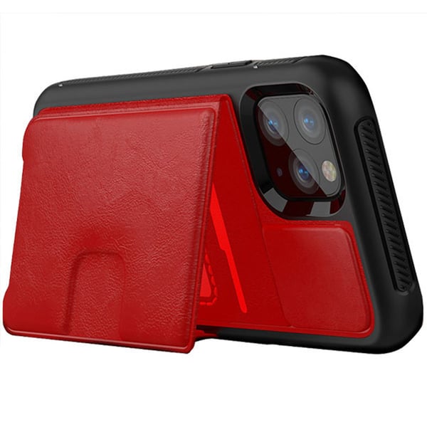 Genomtänkt Skal med Korthållare - iPhone 11