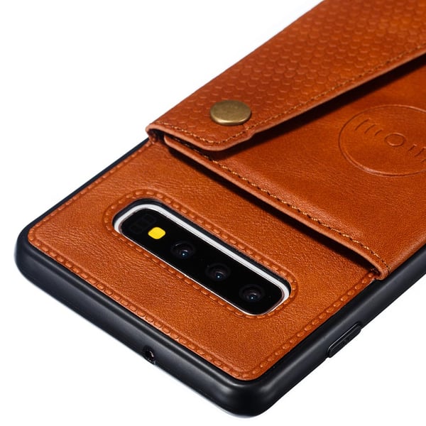 Smidigt Skal med Korthållare - Samsung Galaxy S10+