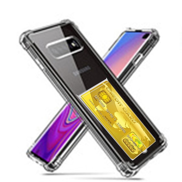 Skyddande Skal med Korthållare - Samsung Galaxy S10 Plus