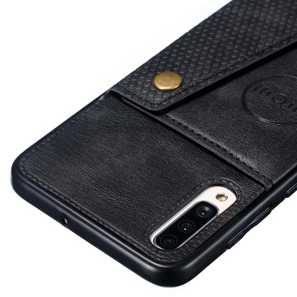 Praktiskt Skal med Korthållare - Samsung Galaxy A70