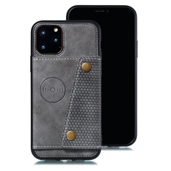 Smidigt Stilrent Skal med Korthållare - iPhone 11 Pro