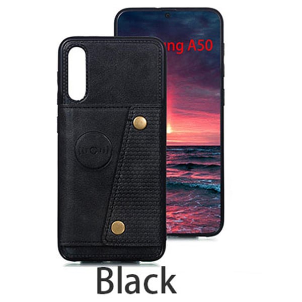 Stilrent Skyddsskal med Korthållare - Samsung Galaxy A50