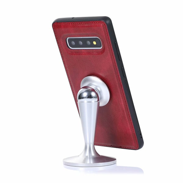 Smidigt Dubbelfunktion Plånboksfodral - Samsung Galaxy S10