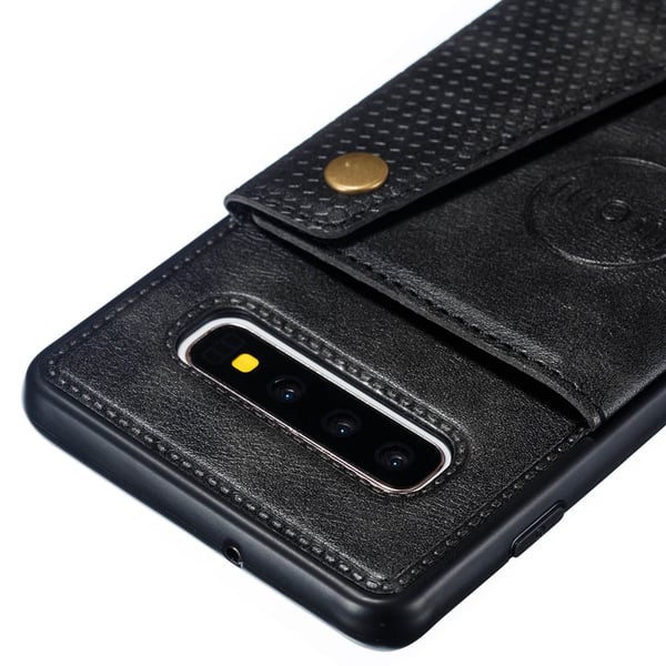 Stilsäkert Skal med Korthållare - Samsung Galaxy S10