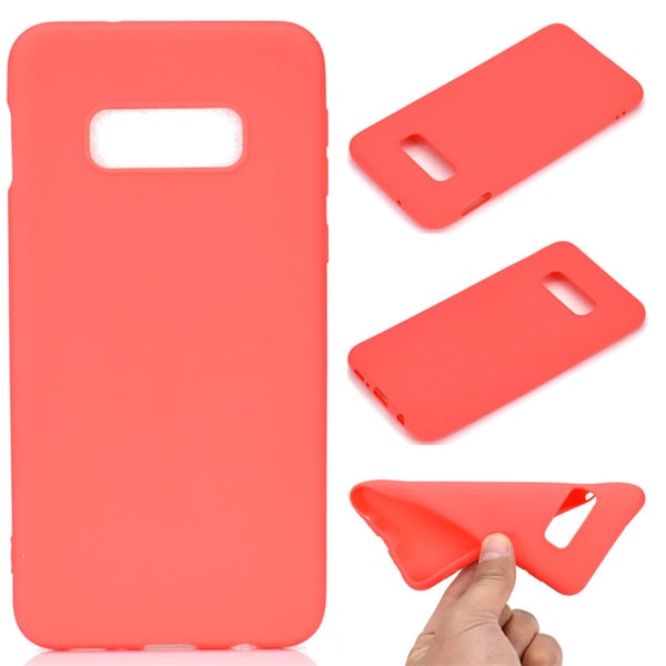 Samsung Galaxy S10E - Stilrent Mjukt Silikonskal (NKOBEE)