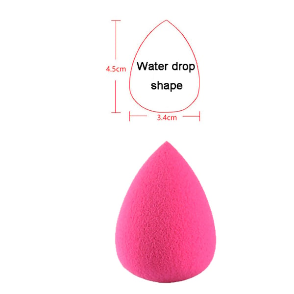 4 Stycken Kosmetiska Makeup Puffar / Svampar